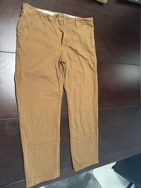 Men's Corduroy Pants in Tan